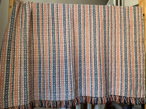 vue du plaid suspendu